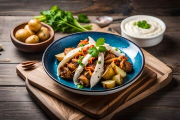 stir fried chicken with vegetables