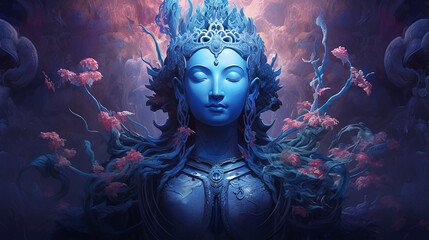 beleza buda azul &Iacute;ndia