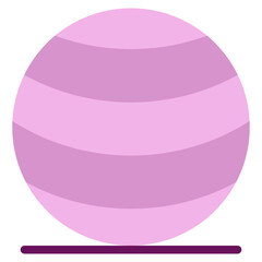 Balance Ball Icon illustration