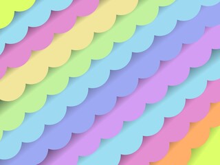 colorful wavy pattern background