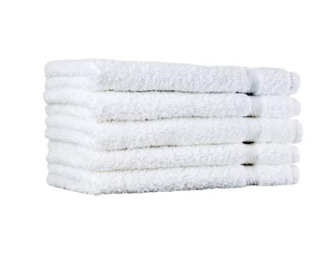 Handtücher gestapelt