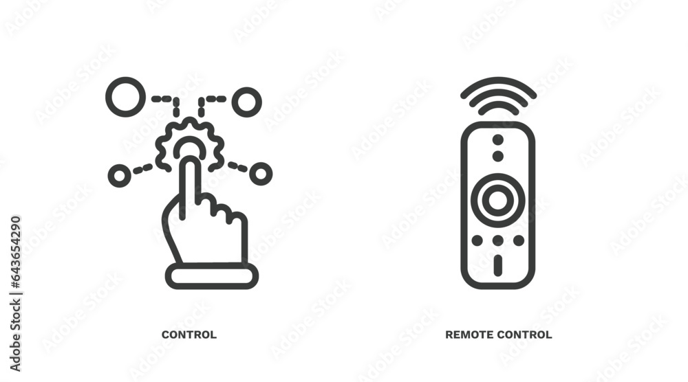 Poster set of artificial intellegence thin line icons. artificial intellegence outline icons included contr
