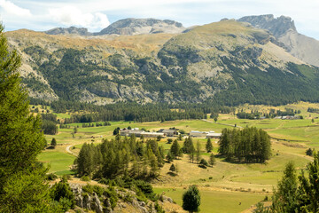 View of the Devoluy, France