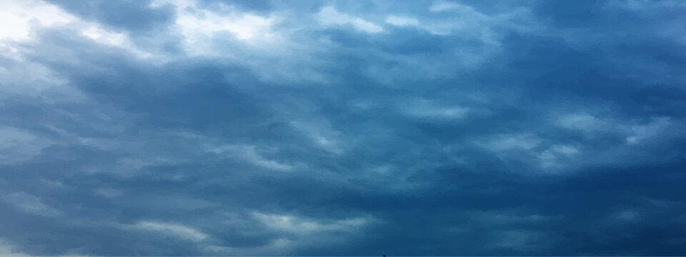 blue sky with clouds Abstract gritty and blank burnished fogy blue grunge background texture, Old and granulated blue paper, inflated blue smoke, blue background dry sky