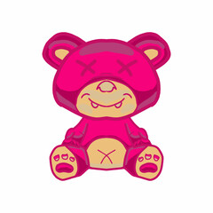 PANDA BABY ILUSTRATION FOR DESIGN T-SHIRT