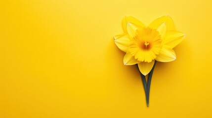 heart shaped daffodil flower.