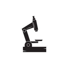 MICROSCOPE SILLUETTE ICON