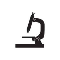 MICROSCOPE SILLUETTE ICON