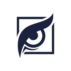 Eagle Eyes Bird Hawk Logo Design Inspiration. logo,vector,