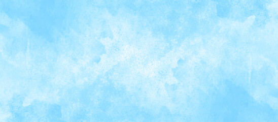 abstract blue watercolor background with colors . watercolor scraped grungy background . This watercolor design with watercolor texture on white background .Background with clouds on blue sky.