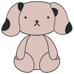 Pink Dog doll