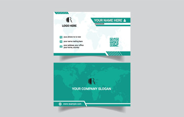 Modern creative business card template