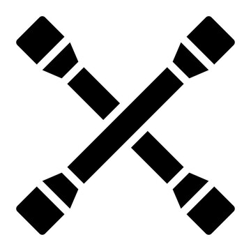 Lug Wrench for repair car solid glyph icon