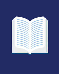 Book, notepad, pen, paper and notebook icons
