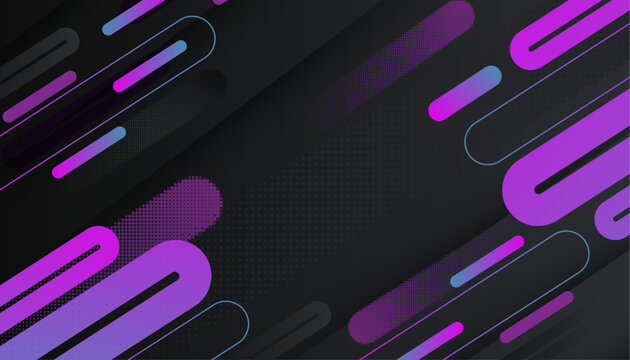 geometric background. multicolour shapes with trendy gradients