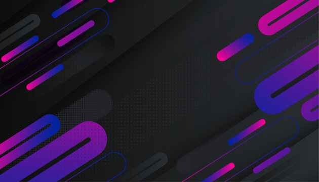 pink and blue geometric background. Simple shapes with trendy gradients