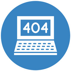 404 error Vector Icon Design Illustration
