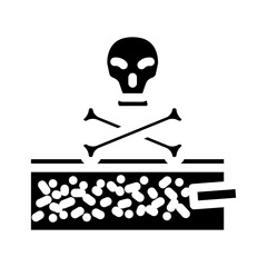 drug nicotine tobacco glyph icon vector. drug nicotine tobacco sign. isolated symbol illustration