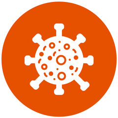 Virus Vector Icon Design Illustration