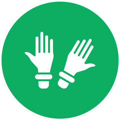 Gloves Vector Icon Design Illustration