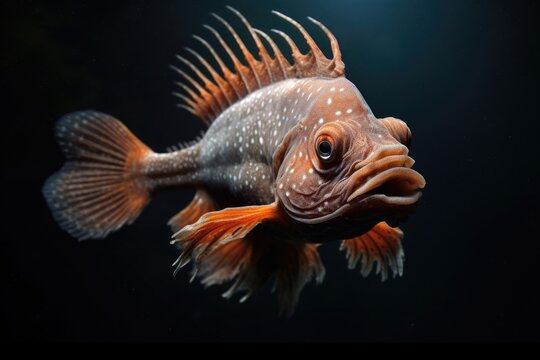 bizarre vent fish species adapted to extreme environment