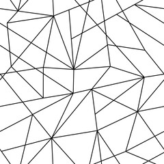 Abstract pattern of solid intersecting lines. Seamless background. Template for packaging, texture, cover, clothing, interior design and creative idea