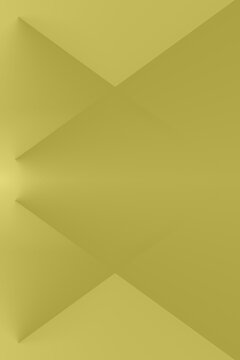 Fundo amarelo, mostarda, abstrato com linhas geom&eacute;tricas brilhantes. Padr&atilde;o moderno. Conceito futurista. Cartaz, capa, banner, folheto, site, panfleto.