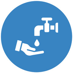 Wudhu Vector Icon Design Illustration