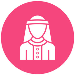 Arab man Vector Icon Design Illustration