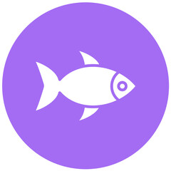 Fish Vector Icon Design Illustration