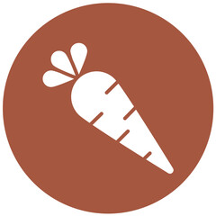 Carrot Vector Icon Design Illustration
