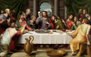 The Last Supper (Última Cena) Juan de Juanes