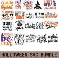 Halloween svg bundle
