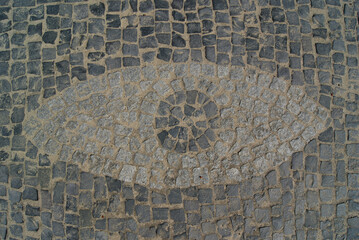 Plasterstein-Auge
