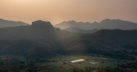 Beautful mountain in Thailand