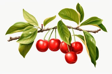 acerola on a branch