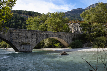 bridge Pont de Carajuan over the river Gorges du Verdon