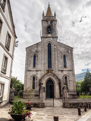 New Church in Mondoñedo in Galicia (Spain)