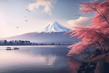 富士山 | Mount Fuji Generative AI