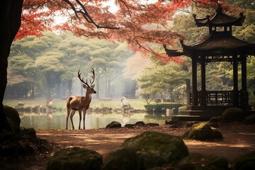 奈良公園 | Nara Park Generative AI