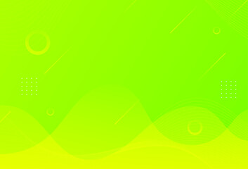 modern background. geometric. bright green and yellow, element , wave , abstract eps 10