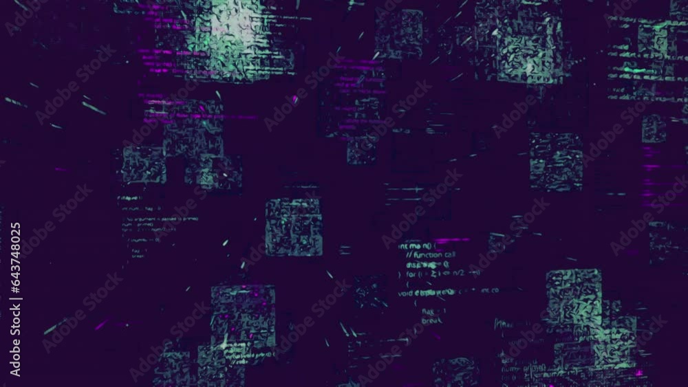 Poster abstract technological digital background. animation. circuit board, concept of artificial intellige