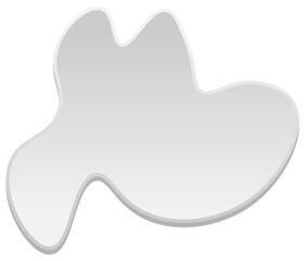 Shape paper cut. Vector illustration.	