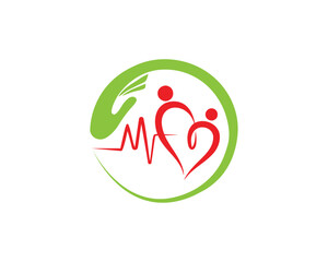 love hand treatment logo