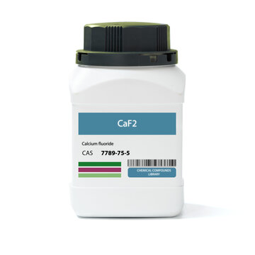CaF2 - Calcium Fluoride.