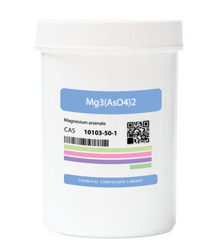 Mg3(AsO4)2 - Magnesium Arsenate.