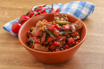 Roasted pork with oyster sauce
