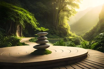 Cercles muraux Zen zen garden zen garden