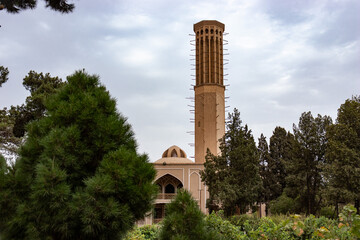 Fototapeta premium Dowlatabad garden in yazd, iran