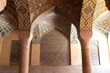  Interior of Nasir al Molk mosque